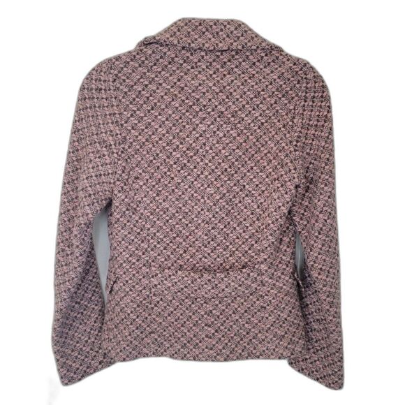 Essentiel Antwerp Pink Tweed Style Peacoat Blazer - Picture 2 of 3